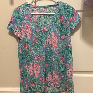 Lilly Pulitzer Etta V-Neck Top